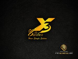 لوگو برند سالن پیرایش مردانه x3